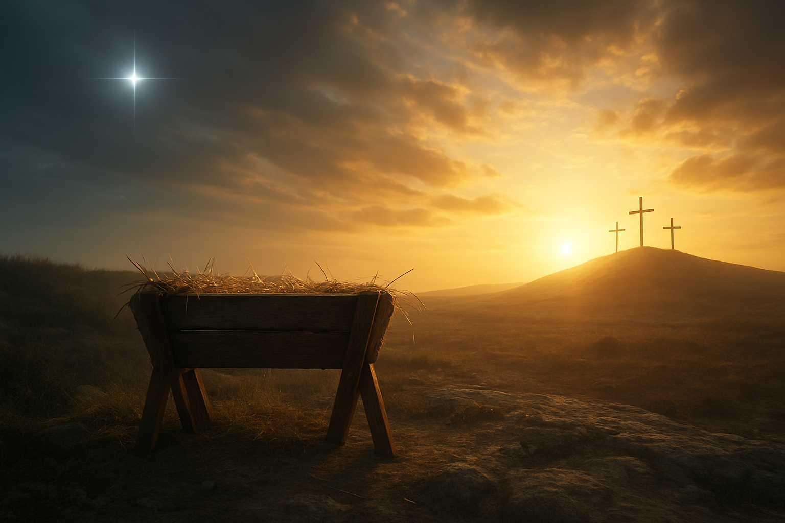 Manger and Cross: Why Jesus Had to Be Born to Die